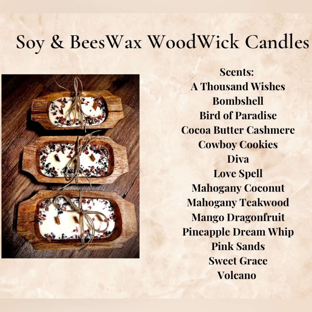 Dough Bowl Candles